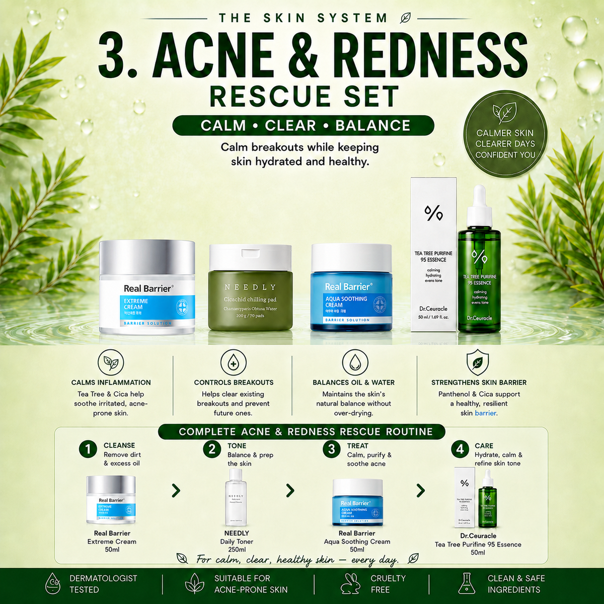 Acne and Redness Rescue Set