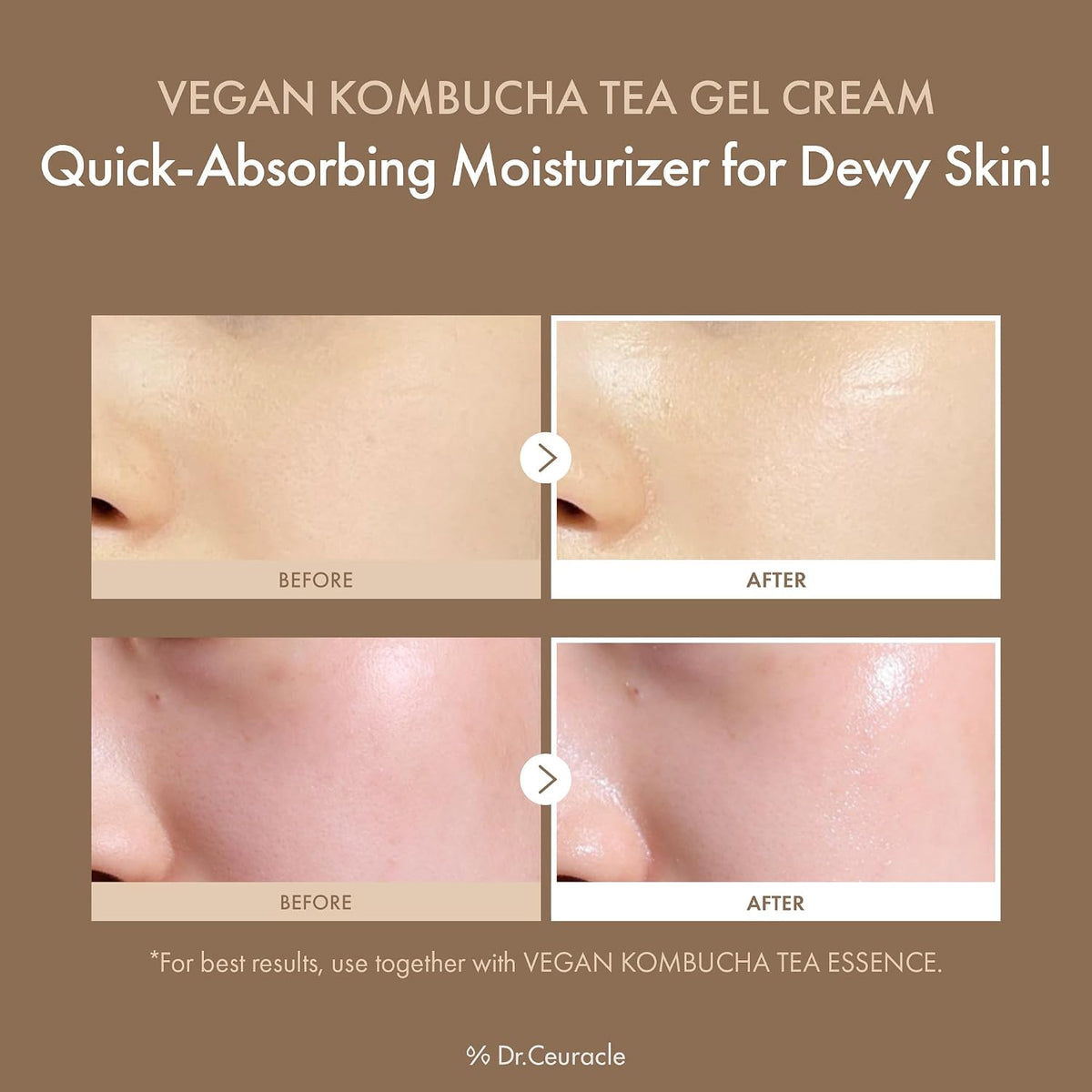 Dr. Ceuracle Vegan Kombucha Tea Gel Cream