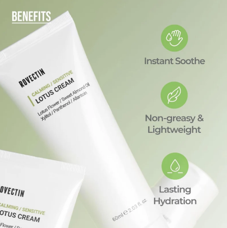ROVECTIN Calming Lotus Cream 60ml